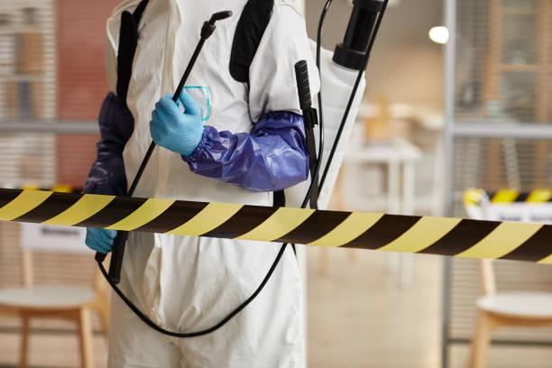 Professional Sewage Cleanup technician working in Augusta, GA